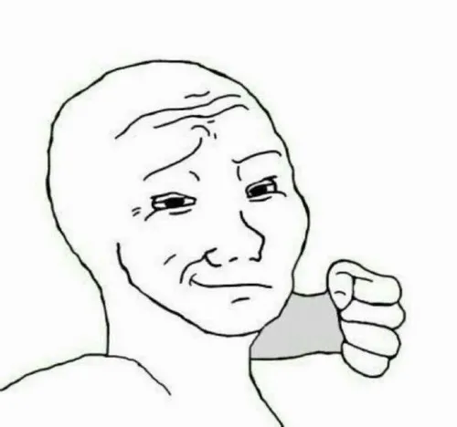 Ảnh chế người que biểu cảm “thôi kệ cũng được”