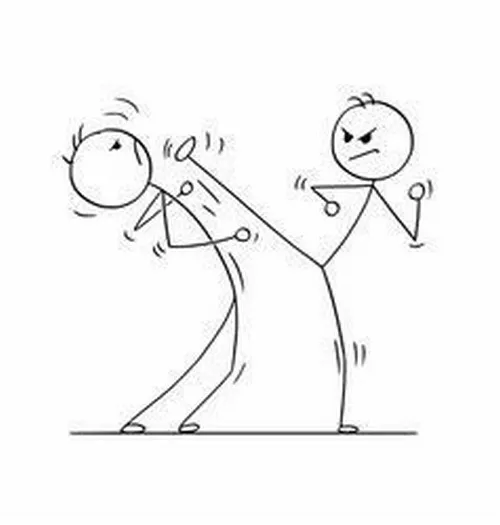 Meme người que bật khóc trong cảnh cười