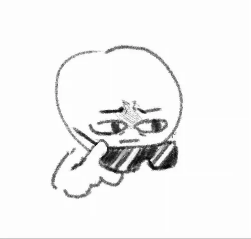 Hình stickman thở dài giữa đêm muộn yên ắng