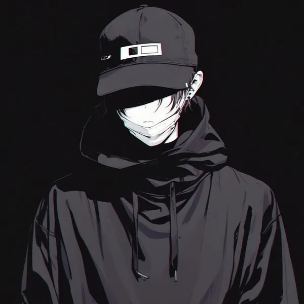 Ảnh profile anime rơi lệ nhẹ giữa trời mưa