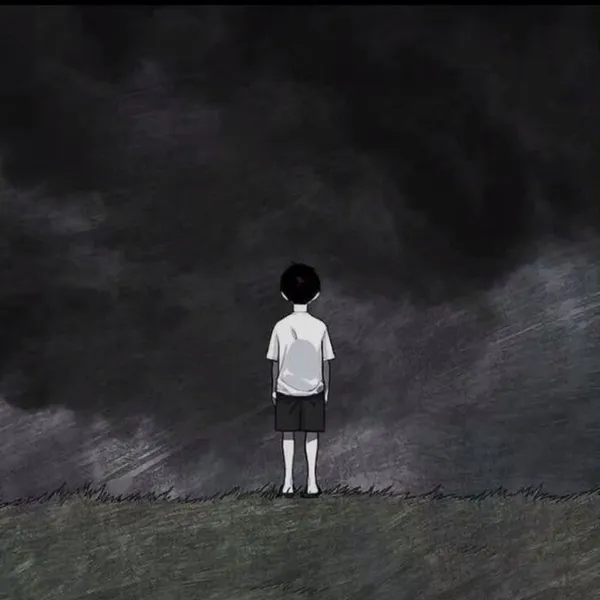 Ảnh đại diện hoạt hình trầm lắng tone lạnh