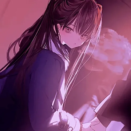 Hình avatar cute nhưng ánh mắt u sầu