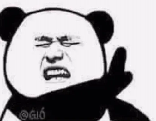 Ảnh gấu trúc vui “khỏi nha, hổng ham chút nào”