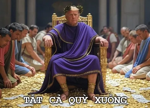 14 Ảnh troll tất cả quỳ xuống lan truyền khắp page hài Gen Z.