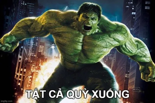 7 Meme chế caption “quỳ xuống đi” viral mạnh.