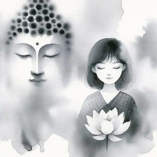 Hình chế vui chắp tay cầu xin trời đừng mưa