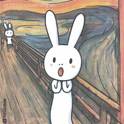 Meme Thỏ Bảy Màu lươn lẹo siêu buồn cười