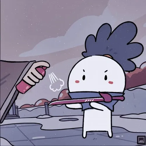 Hình chế Thỏ Bảy Màu ngây thơ lươn lẹo