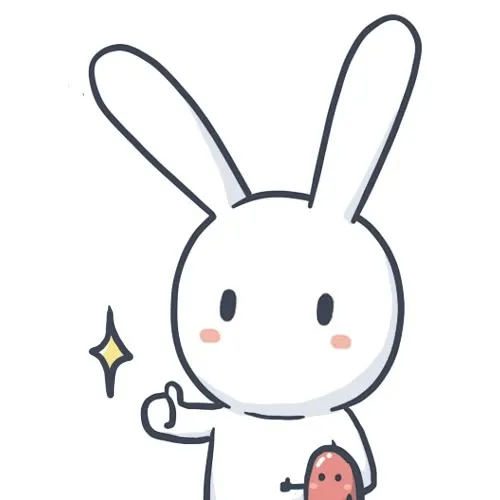 Meme Thỏ Bảy Màu biểu cảm ngốc nghếch dễ thương.