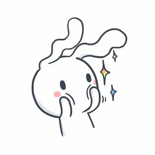 Hình chế Thỏ Bảy Màu dại khờ nhìn phát là thương.