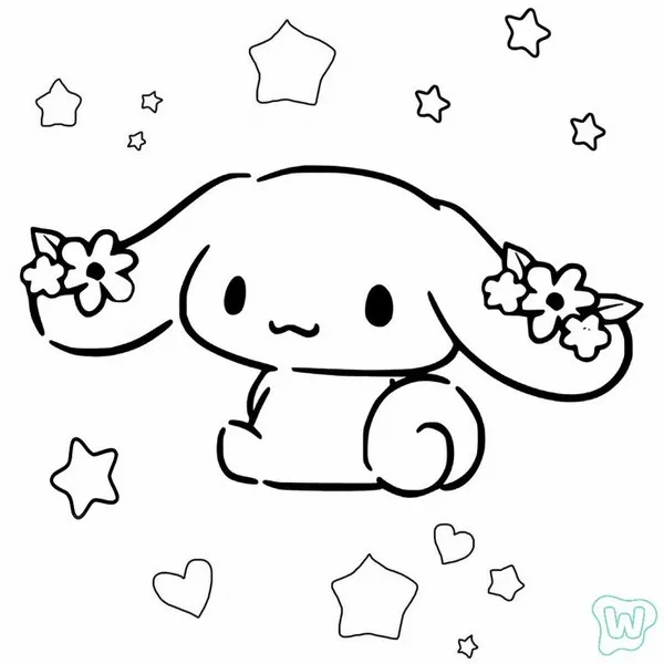 100+ Tranh Tô Màu Cinnamoroll Phần 1: Giúp bé rèn tính kiên nhẫn và hoạt động sáng tạo