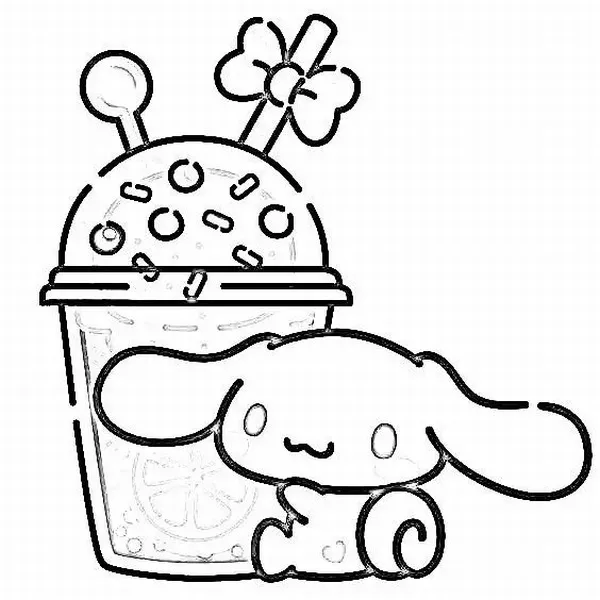 100+ Tranh Tô Màu Cinnamoroll Album 2: Thay đồ thời trang đẹp cute đơn giản dễ tô