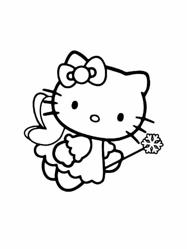 Tranh tô màu Hello Kitty – thế giới dễ thương dành riêng cho trẻ