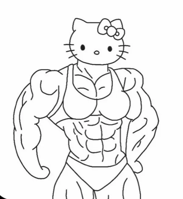 Bộ tranh tô màu Hello Kitty giúp bé hóa thân thành họa sĩ nhỏ đầy sáng tạo