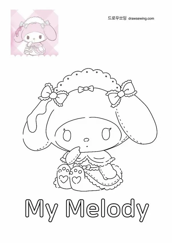 Trang tập tô nhân vật dễ thương nhất Sanrio cho trẻ