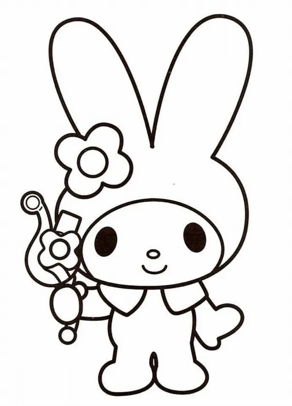 Hoạt động tô màu nhân vật Sanrio dễ thương cực kỳ