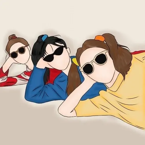 Meme ba người chen khung hài và ánh mắt giao nhau bá đạo