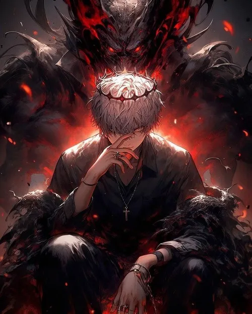 Hình avatar cute biểu cảm kiềm chế xen ánh nhìn xuyên