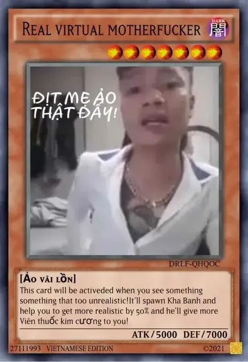 Lá bài Đm ảo thật đấy của Khá Bảnh
