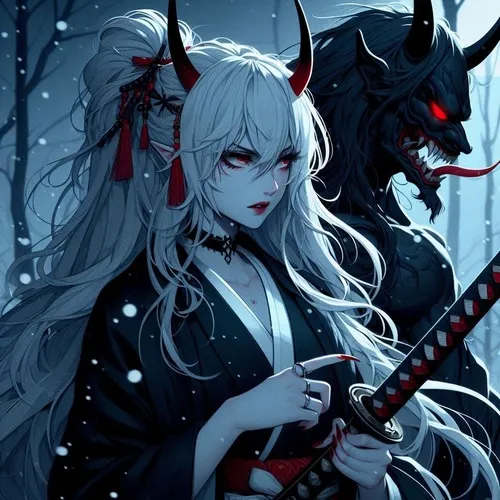90+ Ảnh Avatar Ác Quỷ Ngầu Nữ lạnh lùng phong cách anime vibe bí ẩn quyền lực