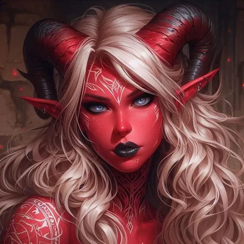 Hình đại diện cute ảnh đại diện nữ pha tông đỏ đen lạnh lẽo