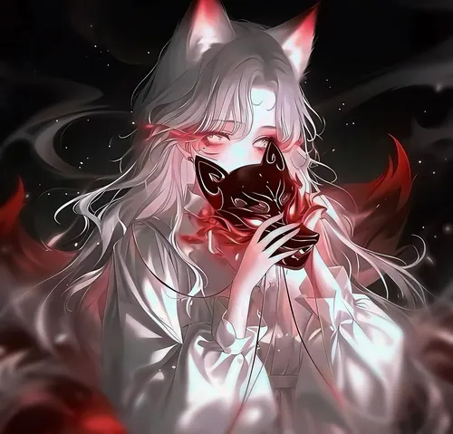 Ảnh avatar Facebook ánh sáng đỏ tím tô lớp bóng shadow