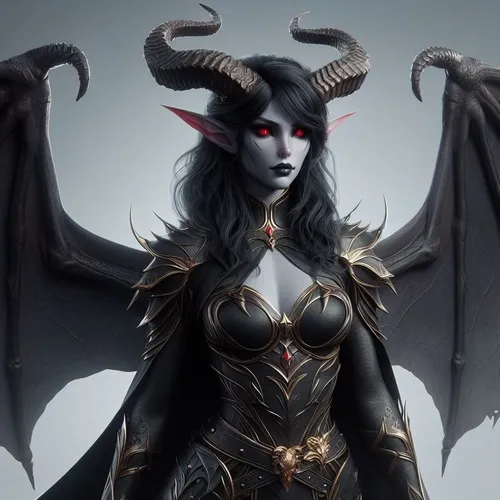 Hình profile cute Morgana phủ làn da tối ma mị