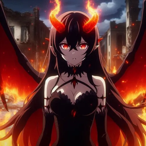 Ảnh đại diện cá nhân ác thần bao trùm bóng tối đặc