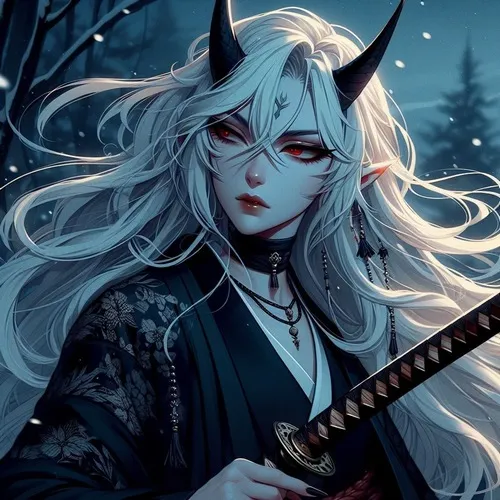 Ảnh avatar avatar ác quỷ nổi đôi mắt đỏ giữa bóng tối