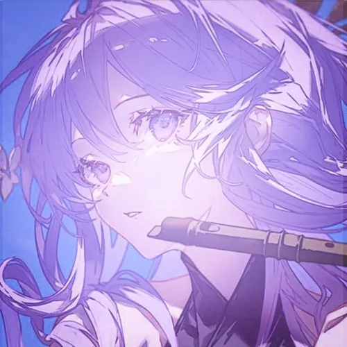 Hình profile cute khuôn hình họa hòa đường nét mảnh và màu nhạt dịu