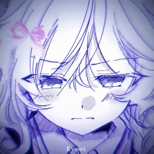 Ảnh đại diện chân dung vẽ gắn hiệu ứng phát quang mềm quanh tóc