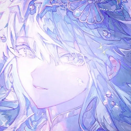 Ảnh avatar anime nữ sáng giữa nhân vật nữ và ánh sáng