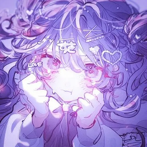 Avatar anime nữ phát sáng tạo hiệu ứng nổi bật dù hiển thị kích thước rất nhỏ