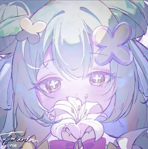 Avatar dễ thương tranh nhân vật phô độ tương phản và ánh sáng phủ