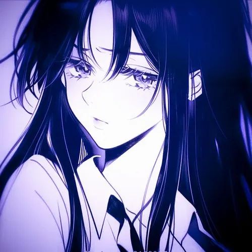 Ảnh profile anime nữ sáng gói nhu hòa trong lớp ánh mỏng