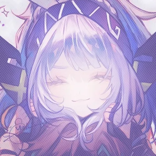 Ảnh avatar Facebook anime nữ sáng nổi bật dải sáng phủ gương mặt