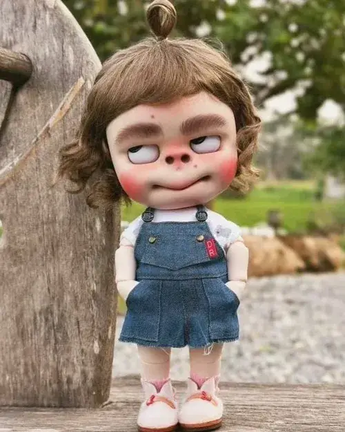 Hình đại diện ngầu nhân vật hoạt hình với độ nổi khối êm