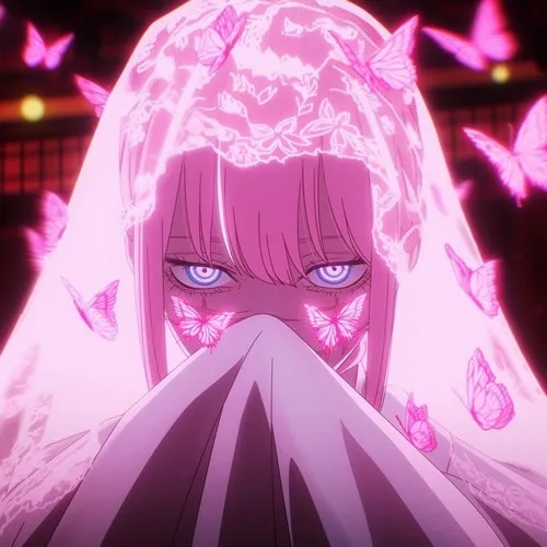 Ảnh cá nhân ảnh anime ngọt với nơ gài trên mái xinh