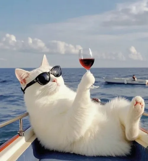 Avatar mèo ngầu đeo kính đen tạo ấn tượng mạnh từ cái nhìn đầu tiên