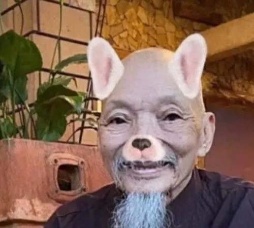 Ảnh avatar Facebook avatar vô tri hài hước phản ánh biểu cảm vô hồn trong tông nhạt