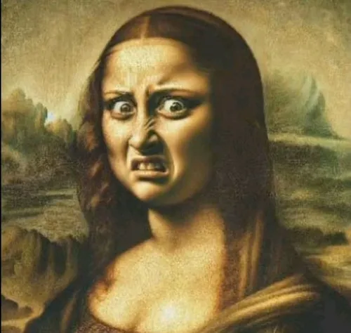 Avatar dễ thương avatar vô tri hài hước nhấn nét phi lý trong biểu cảm giữa nền phẳng