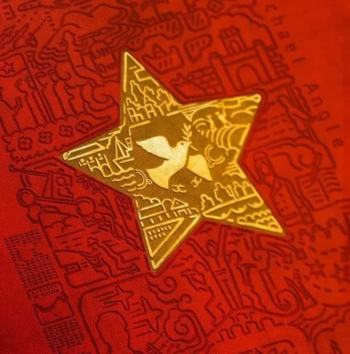 Ảnh avatar avatar yêu nước hòa cùng tông đỏ vàng