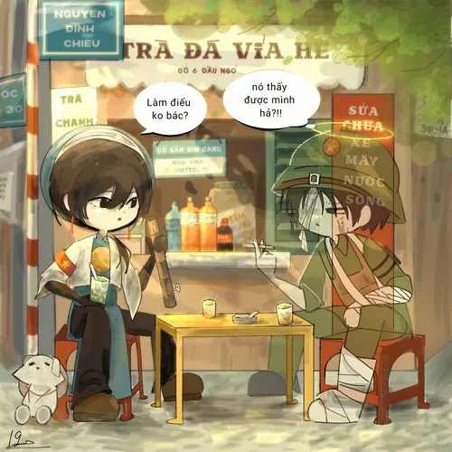 Hình đại diện Zalo hình nhận diện truyền thống hài hòa bố cục chính diện