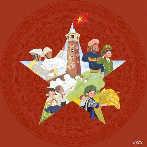 Full 85+ ảnh Avatar Yêu Nước cute truyền cảm hứng cho mùa lễ đầy cảm xúc