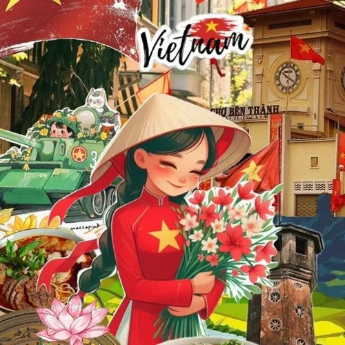 Bộ avatar yêu nước cho người thích sự giản dị nhưng giàu chiều sâu