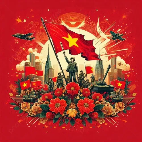 Gợi ý avatar yêu nước kết hợp nét cute cho phong cách trẻ trung