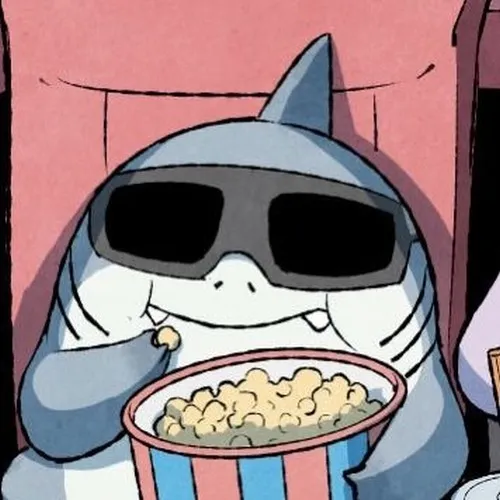 Ảnh troll cá mập xoay người né mồi trông mệt mỏi