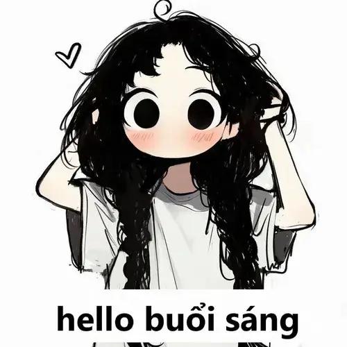 Hình chế “chào buổi sáng, mong hôm nay toàn điều tốt”