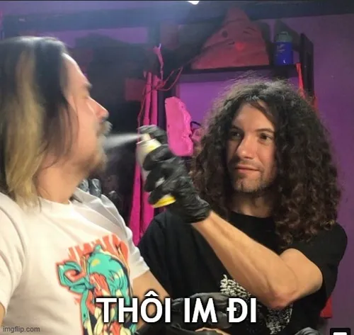 Khi hết kiên nhẫn và cần đến sức mạnh meme chị im đi