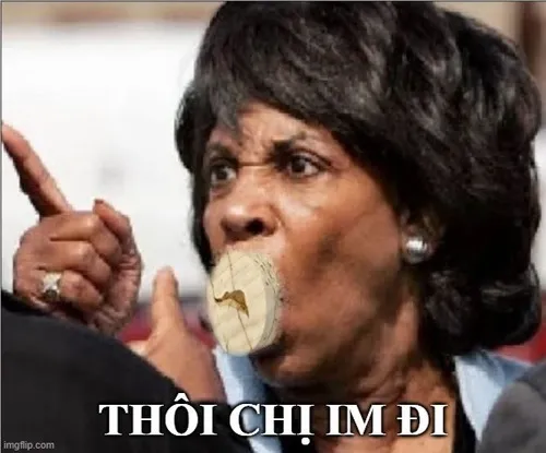 Chị im đi đặt dấu chấm hết cho cuộc nói chuyện dài